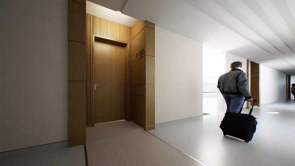 Naturally Ventilated Corridors