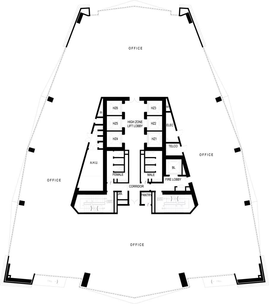 Typical High Zone Plan