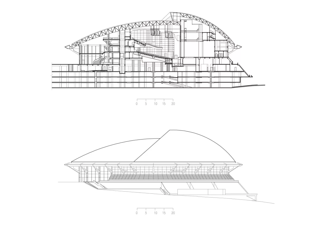 Auditorium Section & Elevation