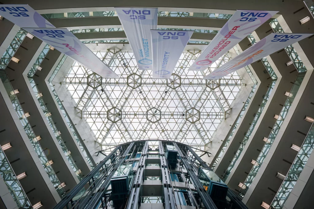 Skylight over Atrium