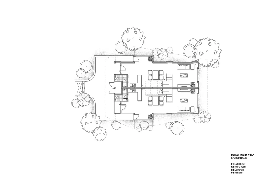 Forest Family Villa C - Ground Floor